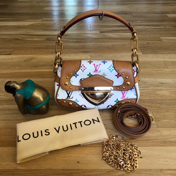 π«SOLDπ«Louis Vuitton Marilyn Multicolor White - Picture 2 of 8